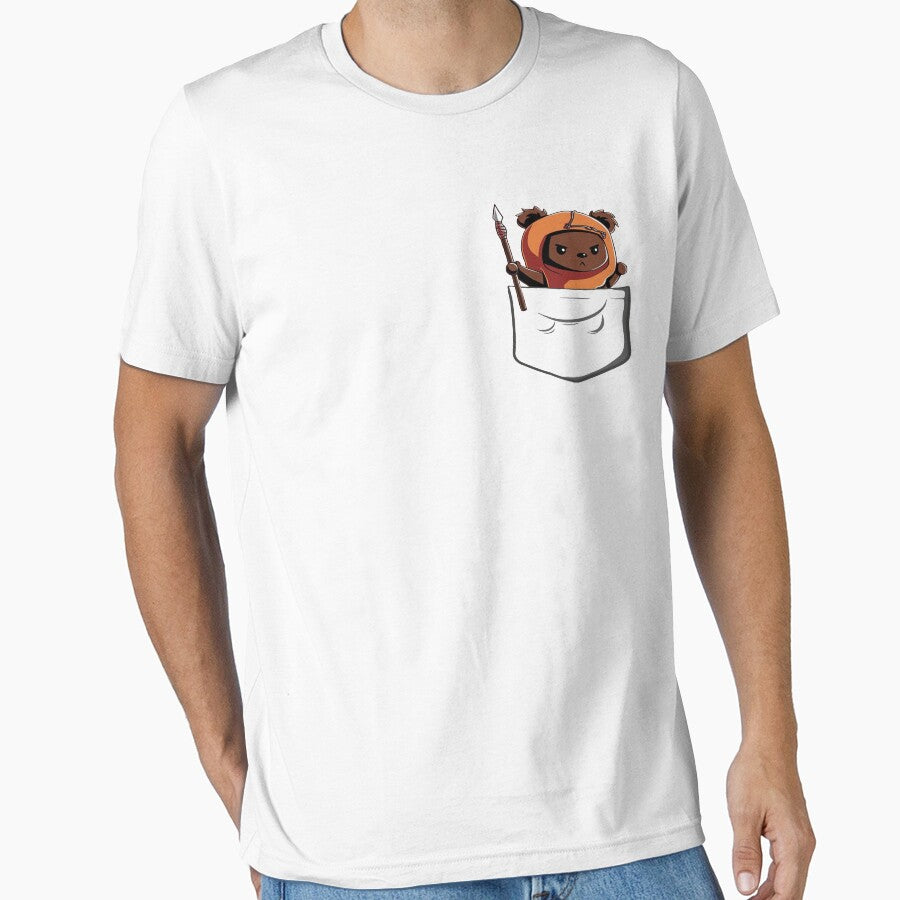 Ewok In A Pocket Cute Adorable and Protective Don't Get Too Close by MilesBetterProd