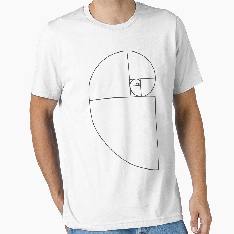 Golden Ratio Spiral - Sections Outline by joshdbb