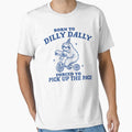 Born To Dilly Dally Forced To Pick Up The Pace, Funny Self Love Shirt, Retro Cartoon T Shirt, Weird T Shirt, Meme T Shirt, Trash Panda T Shirt, Sloth by Rosqzz