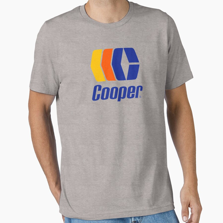 Cooper Retro Ice Hockey Logo 3 by Retrohockeyuk