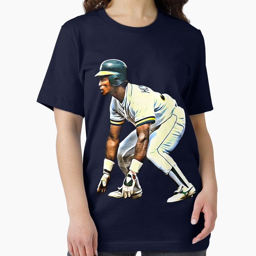 Baseball Rickey Henderson Oakland's Man Of Steal/Gifts For Men & Women by JessicaBuchan