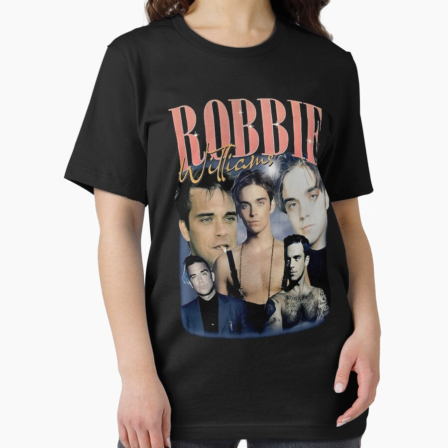 Robbie Williams Retro Tour Vintage Fan Art by VincentGoodLove
