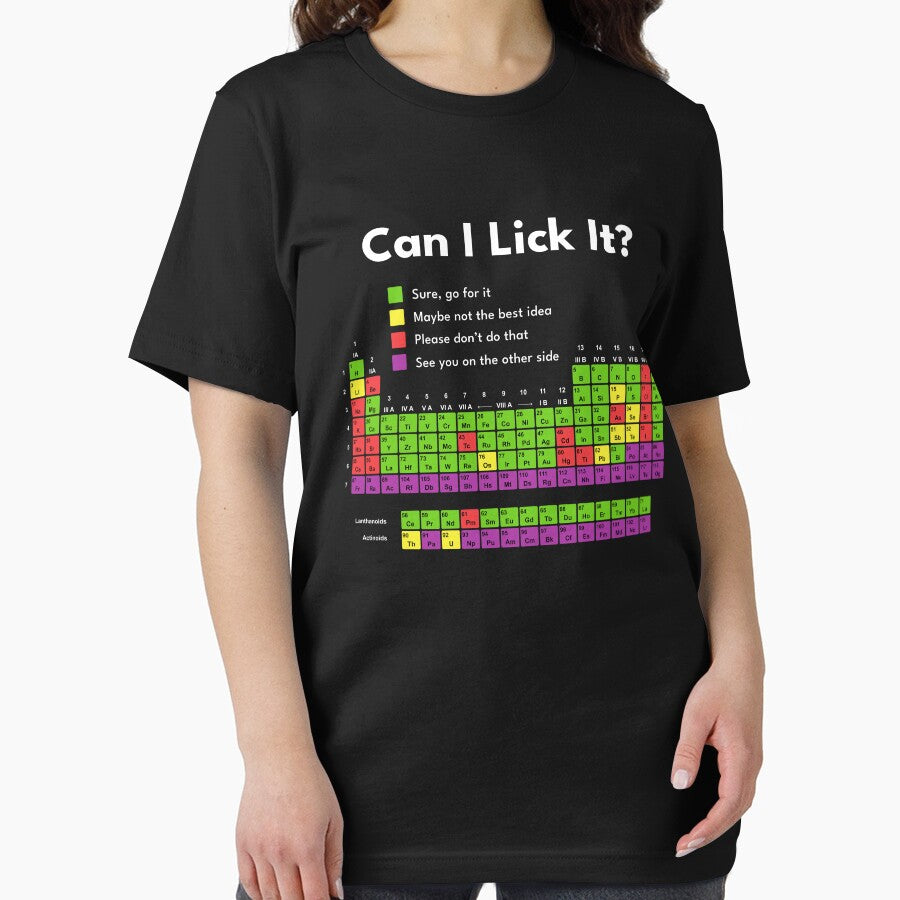 Can I Lick It Chemistry Humor by teeperfect