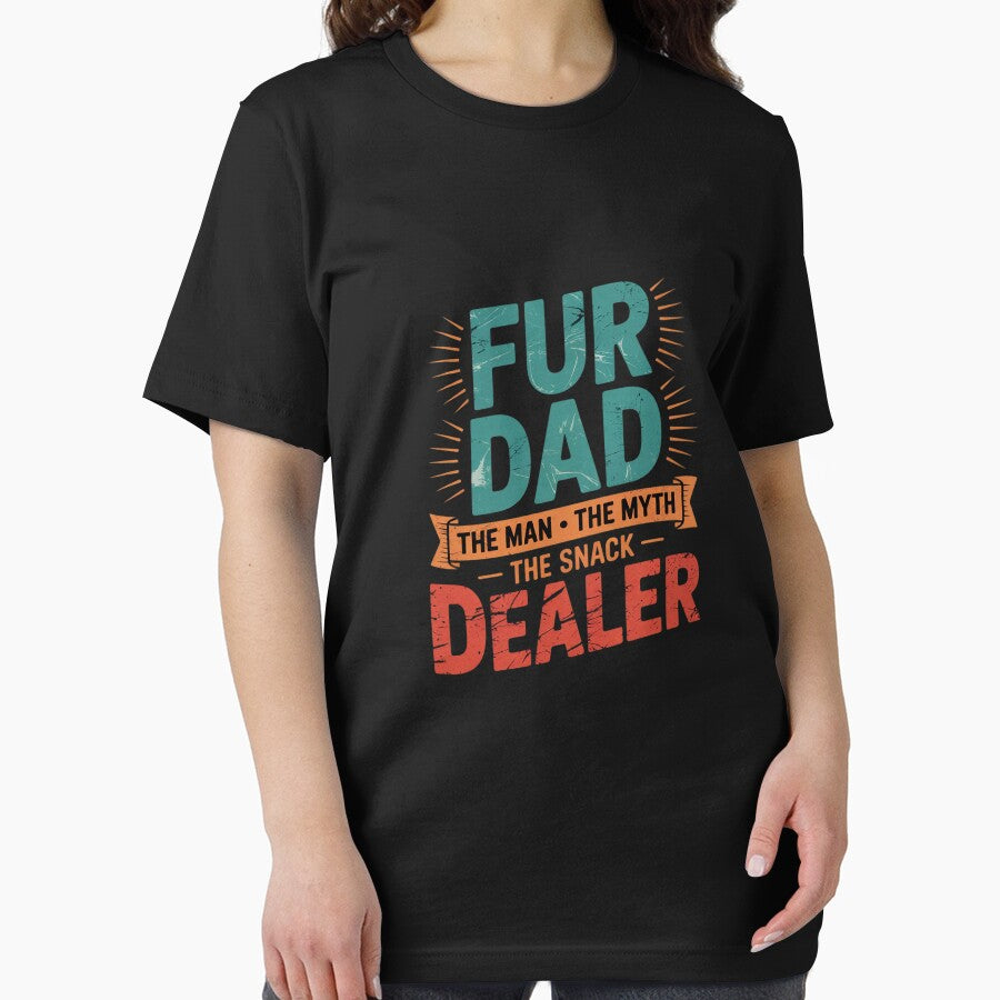 Fur Dad The Man The Myth The Snack Dealer Dog Dad Father Day by MathisBellanger