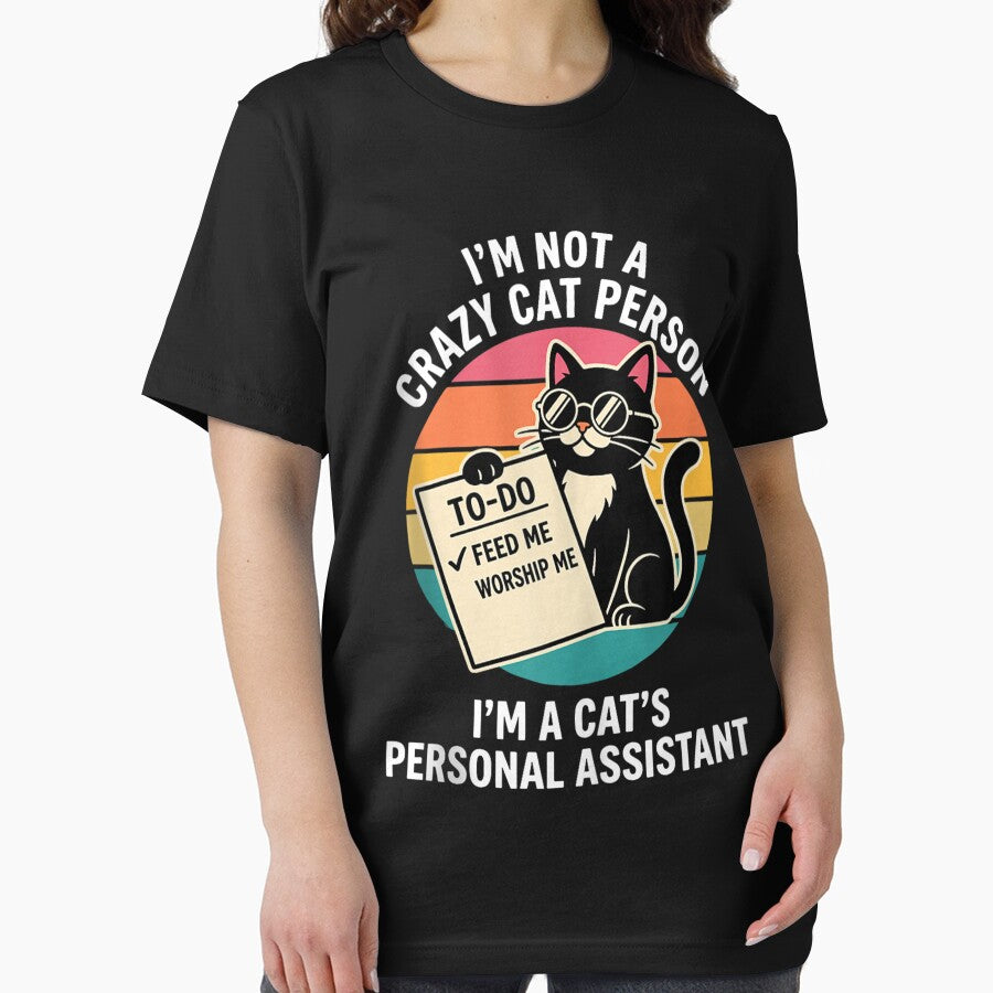 Im Not A Crazy Cat Person Funny Humor Mom Tuxedo by GiancarloWash