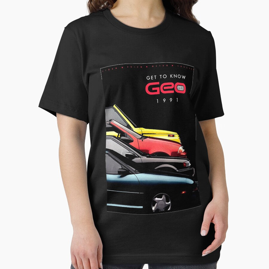 GEO MOTORS (GEO METRO)   90s ADVERT Poster Classic by KathleenHiguera