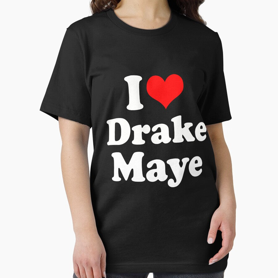 I Love Drake Maye Fan Support Funny Football Inspired Quote by ronakris009