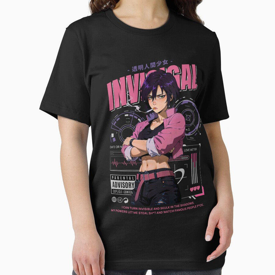 Invisigal Dispatch Techno Anime Art by Tokyo Retro