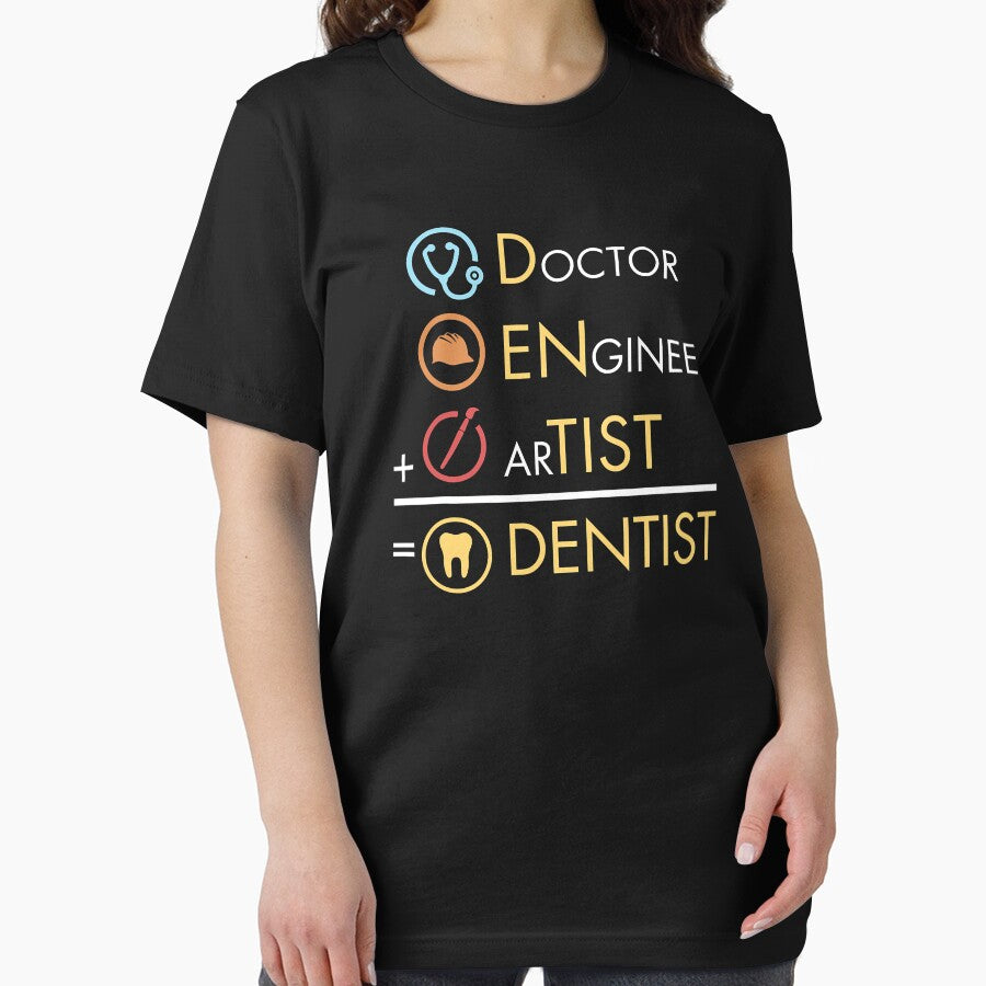 Doctor Engineer Artist = Dentist Funny Dental by norwoodcarney