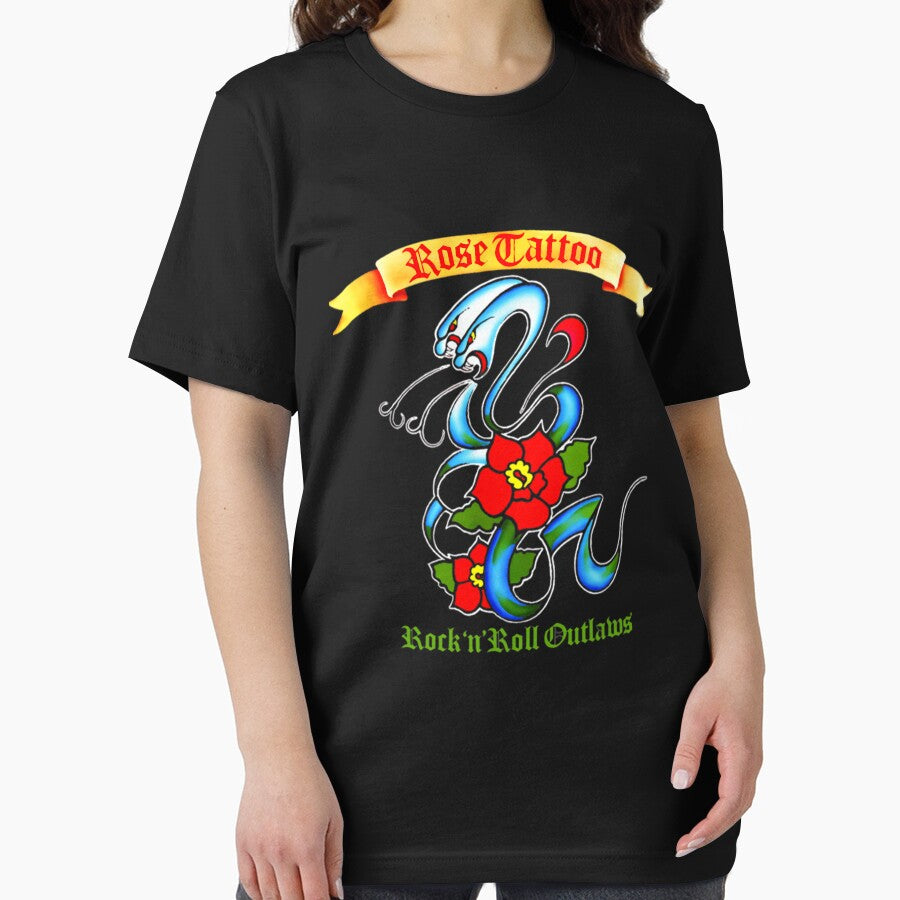 Art 03 Rose Tattoo Rock And Roll Outlaws by Teresita-Moon