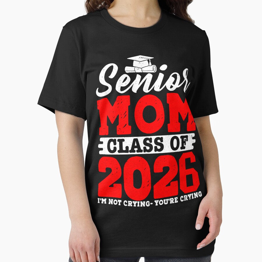 Senior Mom 2026 Shirt, Class of 2026 Graduation Mom Tee, Proud Senior Mama Shirt, Graduation Outfit for Mom, Senior Year Apparel by printshirtart
