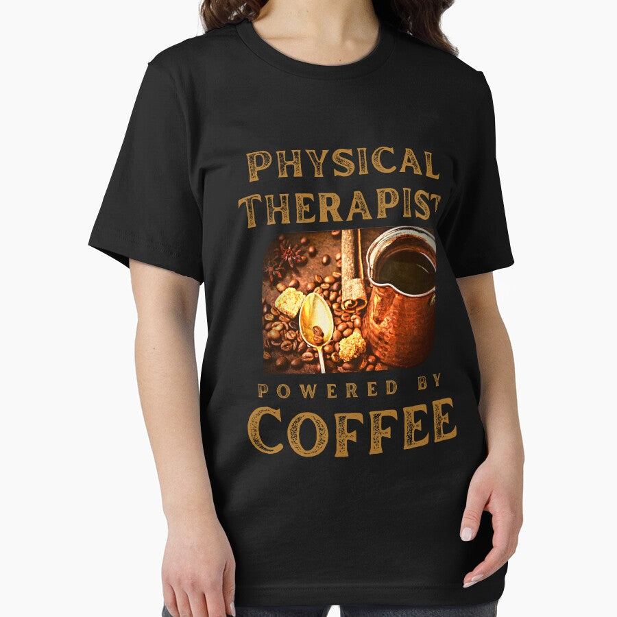Physical Therapist Powered By Coffee :Coffee lover Quote. by MokonoKokoro