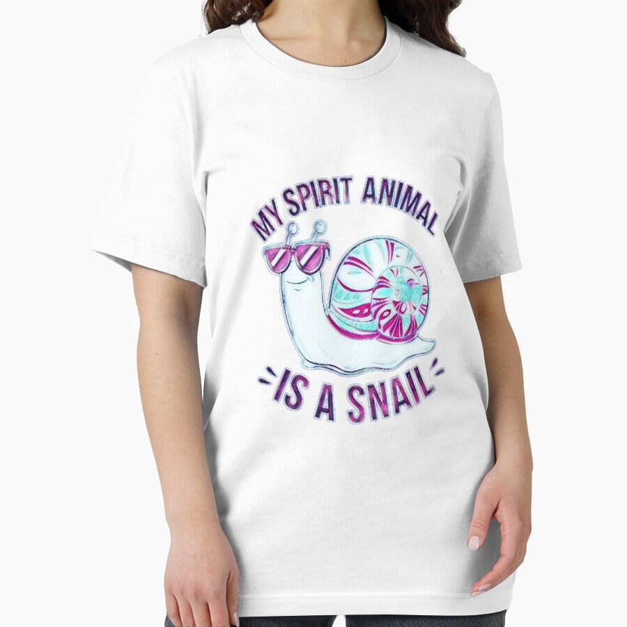 My Spirit Animal Is a Snail Slow Life Quote #2 by creativerooney