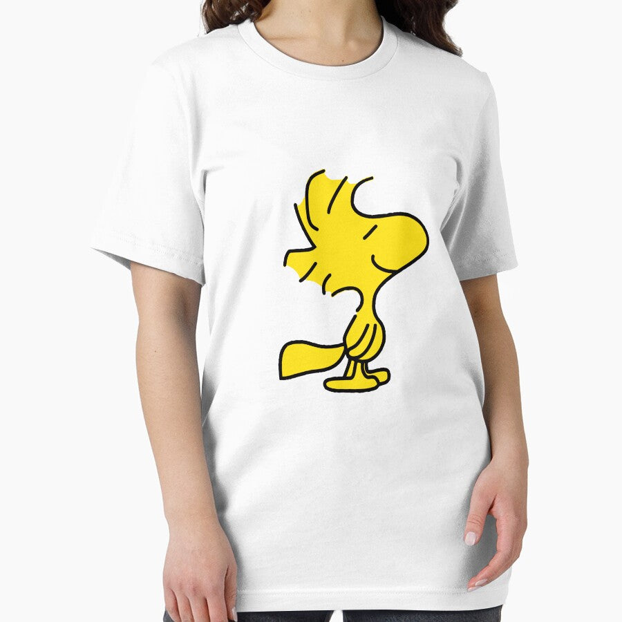 Happy Woodstock Yellow Bird Minimalist by mikergoles