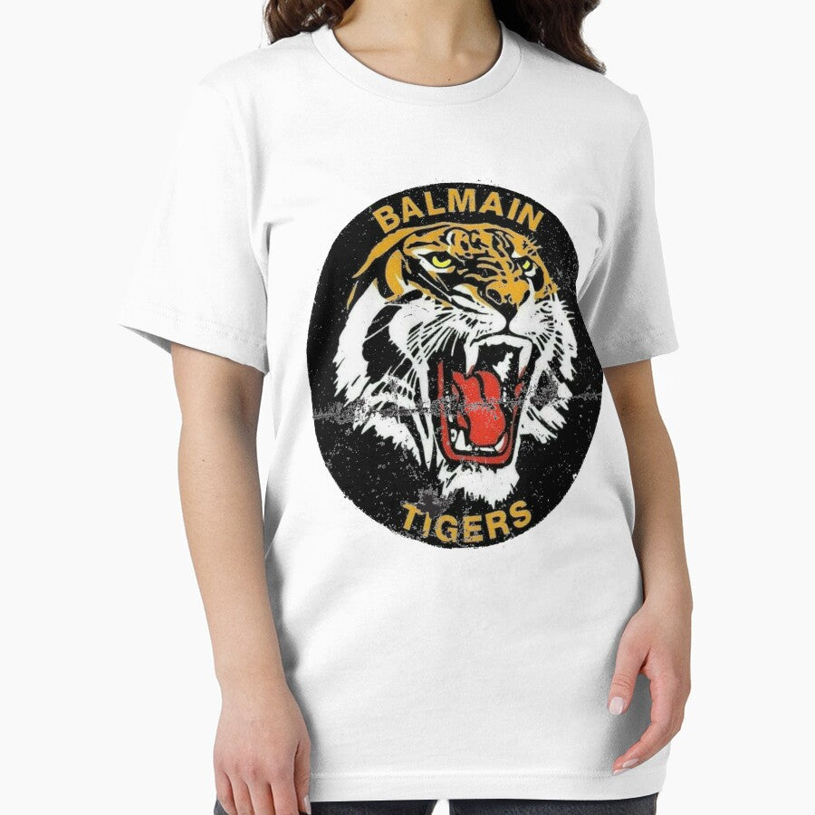 RETRO BALMAIN TIGERS TEE by Harbidge