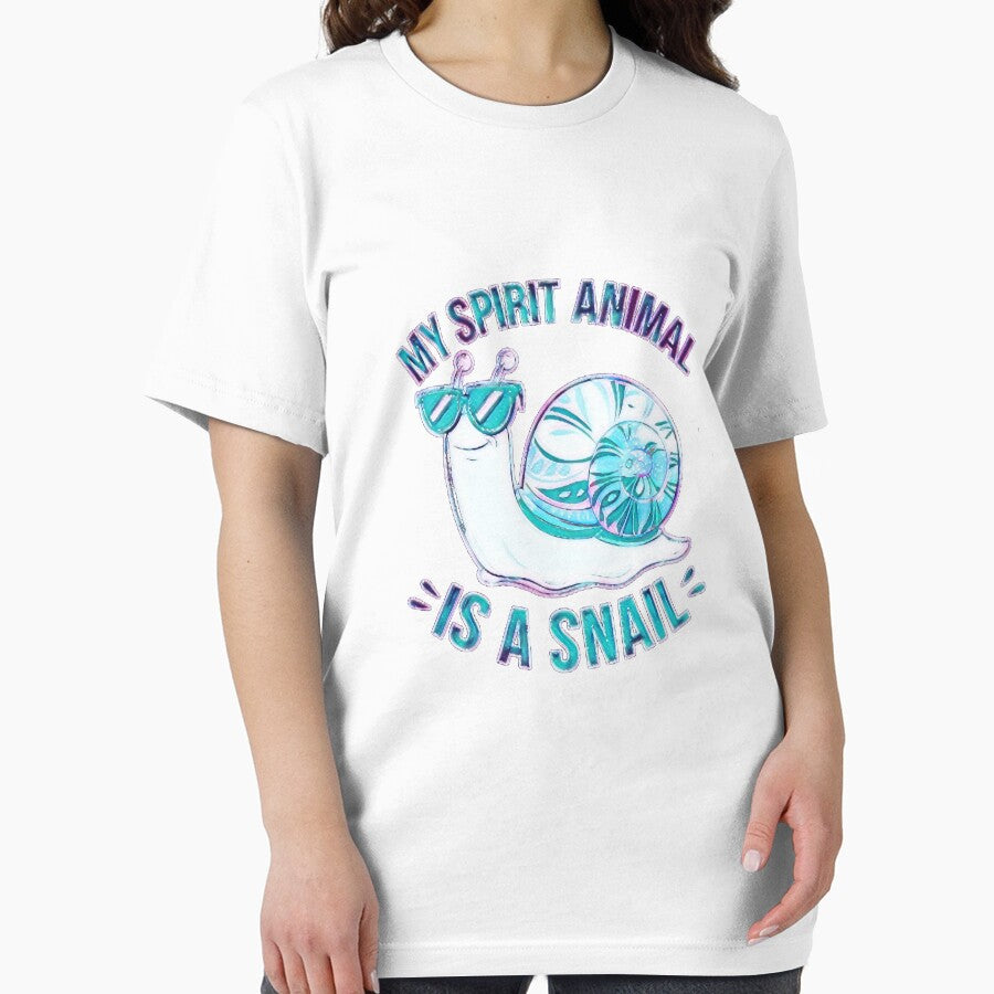My Spirit Animal Is a Snail Slow Life Quote #5 by creativerooney