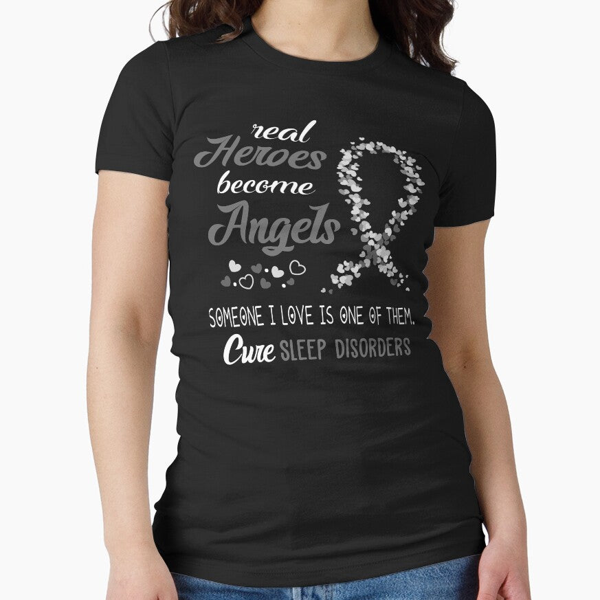 Real Heroes become Angels Someone I love is one of them, Cure Sleep Disorders by KirstybShop