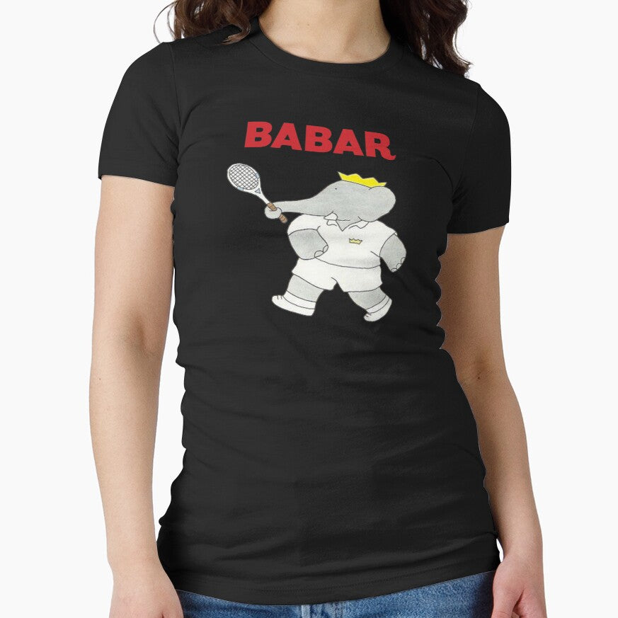 Babar Playing Tennis by BlacockIzaac