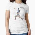 Anti-stress with Mindfulness Lunge Silhouette for Yoga Practice by 108stillness