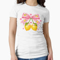 Kawaii Lemon Bow Cute Coquette by Pampam-stickers