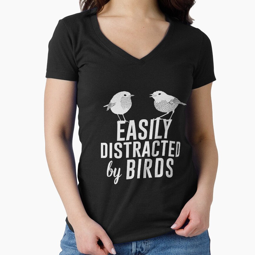 Easily Distracted by Birds by MasartDesigns