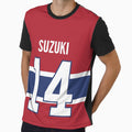 nick suzuki jersey by renzastudios