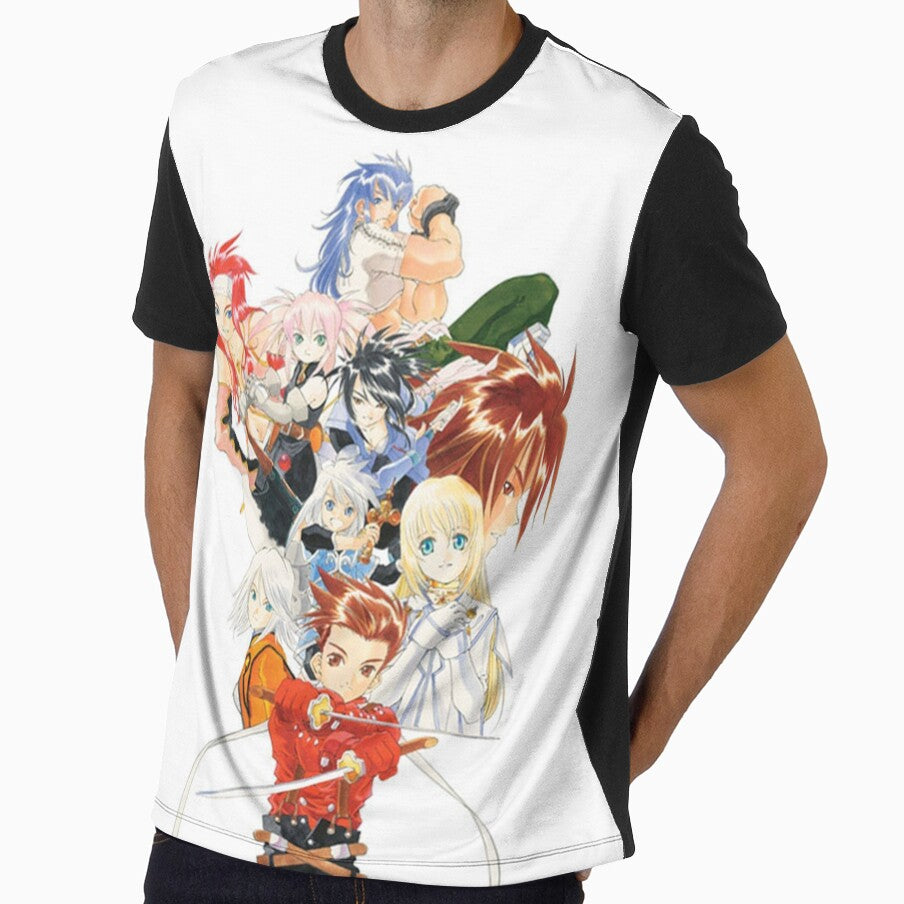 TALES OF SYMPHONIA · t-shirt: coverART [no logo version] by wayfinder