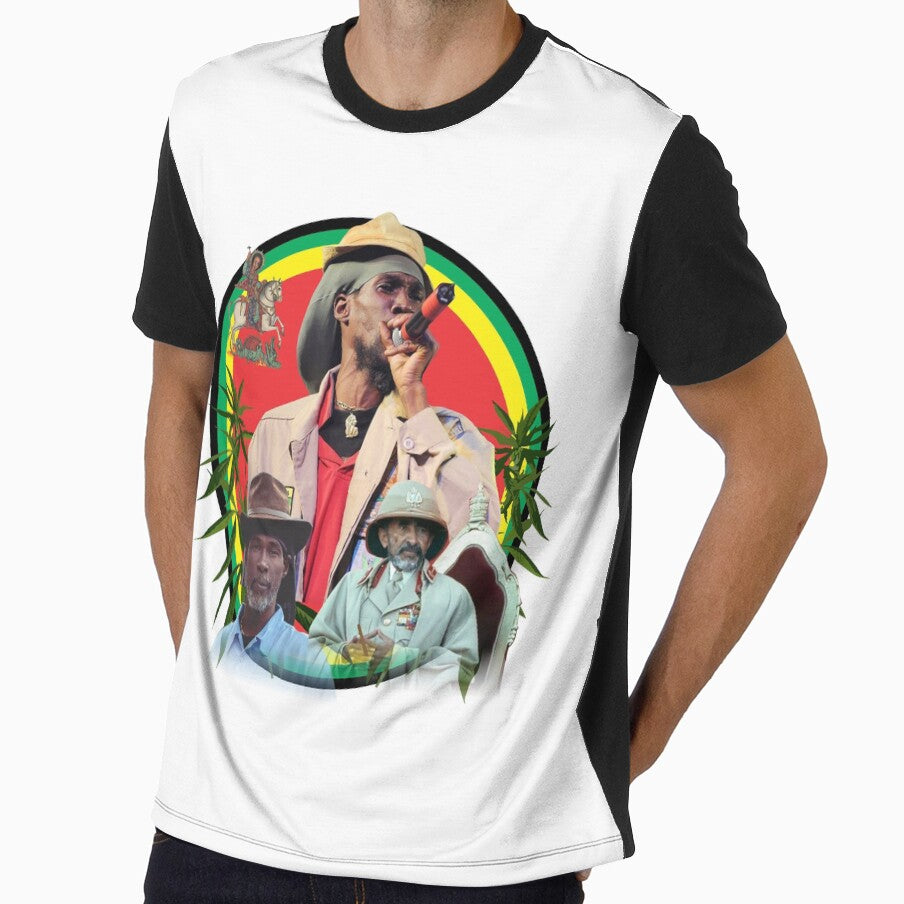 Vaughn Benjamin & Haile Selassie – Lion of Judah Art by MVINDESIGNS
