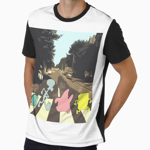 Abbey Road Spongebob Style by tcimz