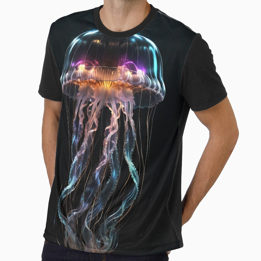 The glow of dark waters - macro jellyfish by SolaoLab