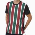 Fluminense Classic Red and Green Stripes by Sporting Colour