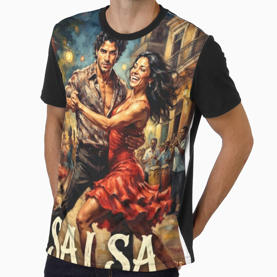 Salsa Anyone Can Dance Musical Romance Drama Tribute Art Poster by Art's Diner