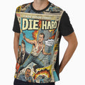 Die Hard Vintage Comic Cover Art by Back2Collage