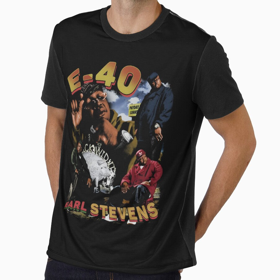 E-40 Earl Stevens Graphic by DankThreads