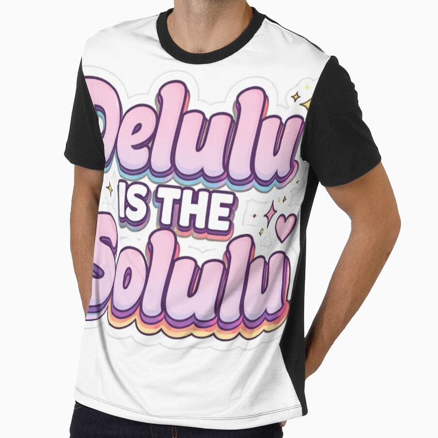 Delulu is the Solulu Funny Viral Meme Sticker by Ashutoshwarade