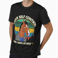 BoJack Horseman Self Control Quote Vintage by Virginalstonn