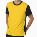 Dark Yellow Solid Plain Background by burbankdesigns