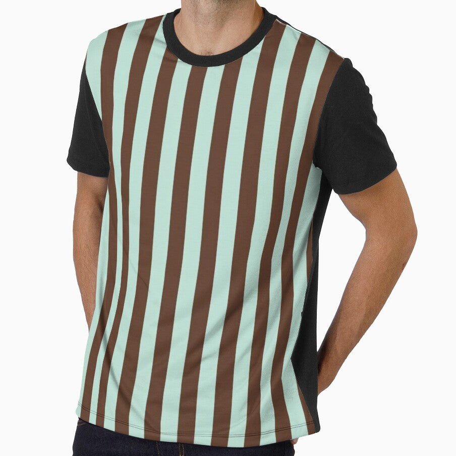 Brown and blue stripes by alleycatt111