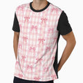 Coquette Pink Bow And White Pattern by ChaosReigns91