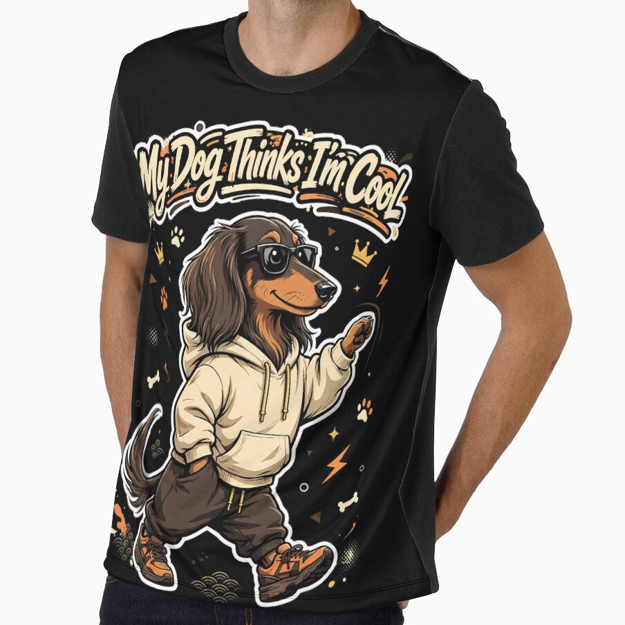 Funny Dachshund Thinks I'm Cool by Tong4130