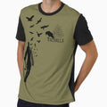 Valhalla Viking Warrior with Valknut Symbol by peaktee