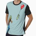 Sad Zombie with Balloon by AngelRobot