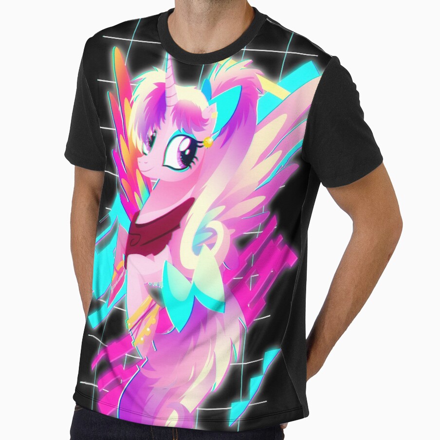 Synthwave Princess Cadance by Ilona Iske
