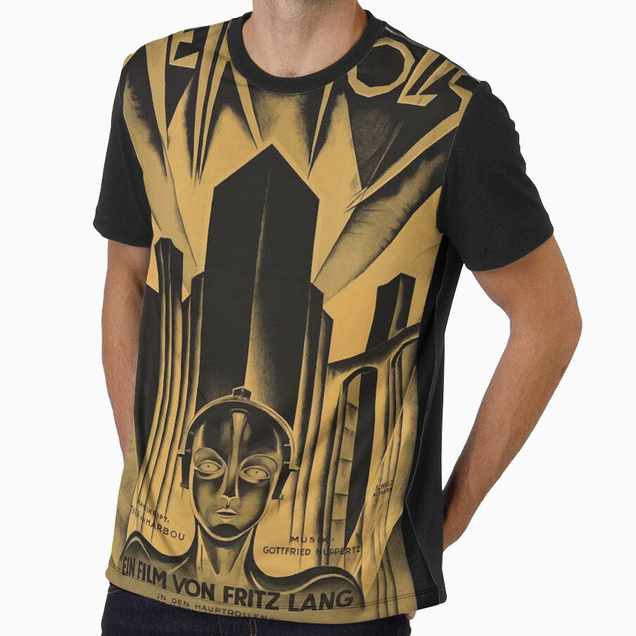 Metropolis, Fritz Lang, 1926 - vintage movie poster, b&w Classic by CherieUnderwood