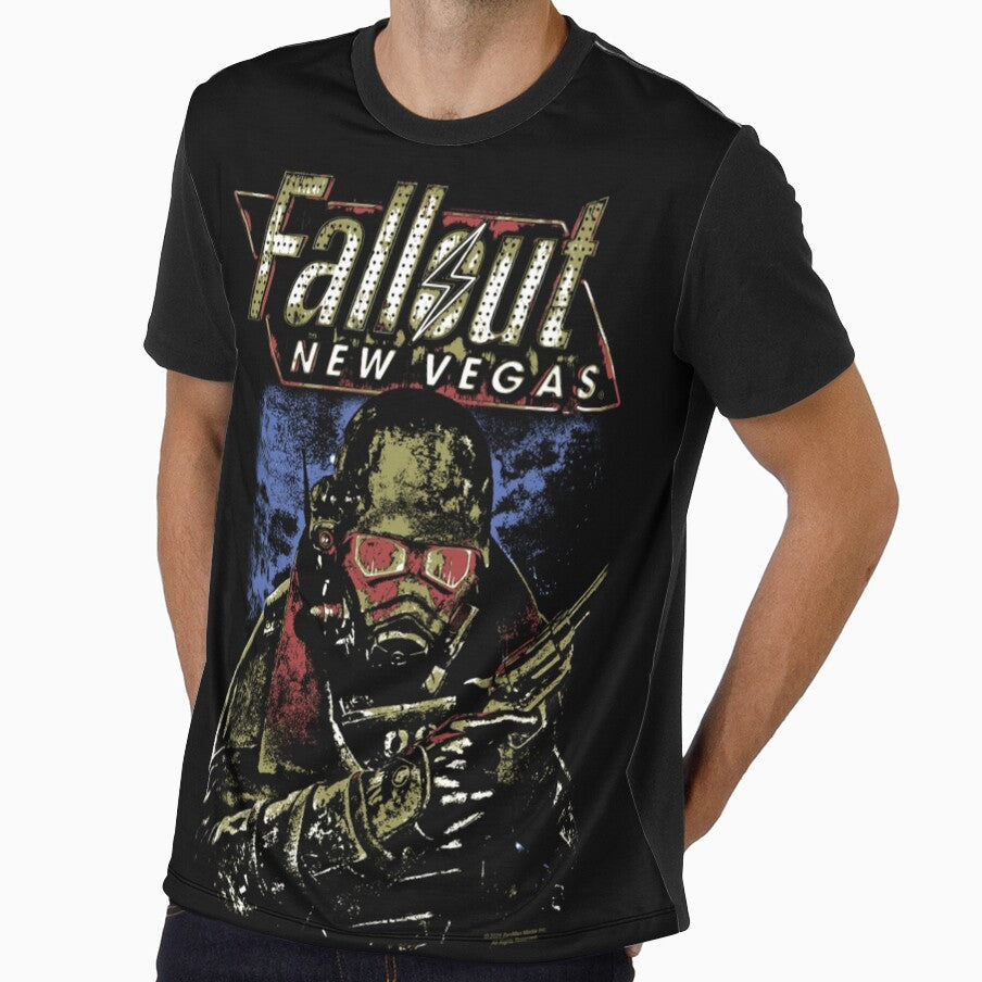 New Vegas Ranger Vintage Distressed Video Game by EricCotanori