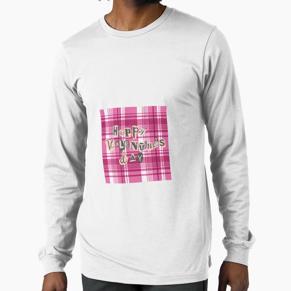 Happy Valentine's Day Ransom Note - Pink Plaid Collage Art by SolutionsArt