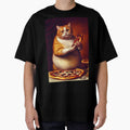 Pizza Cat by ladarkepoque