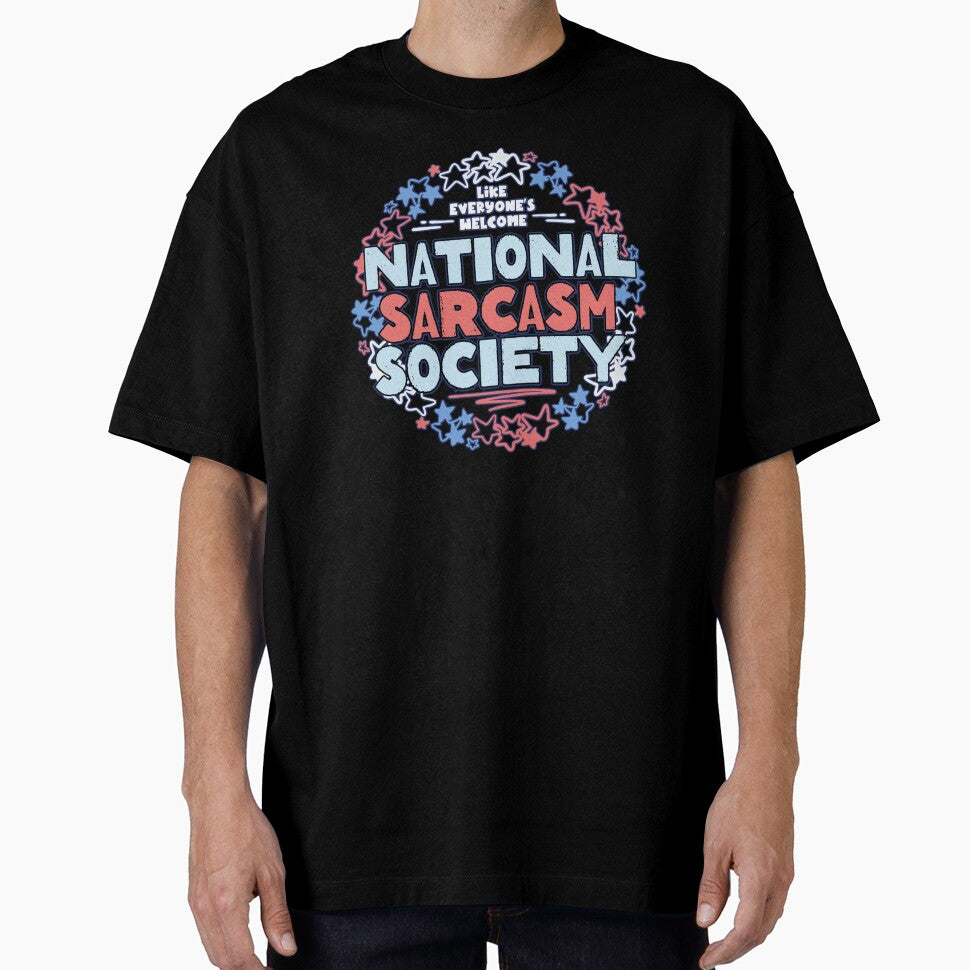 National Sarcasm Society Retro Patriotic Humor by Renata Illustrata