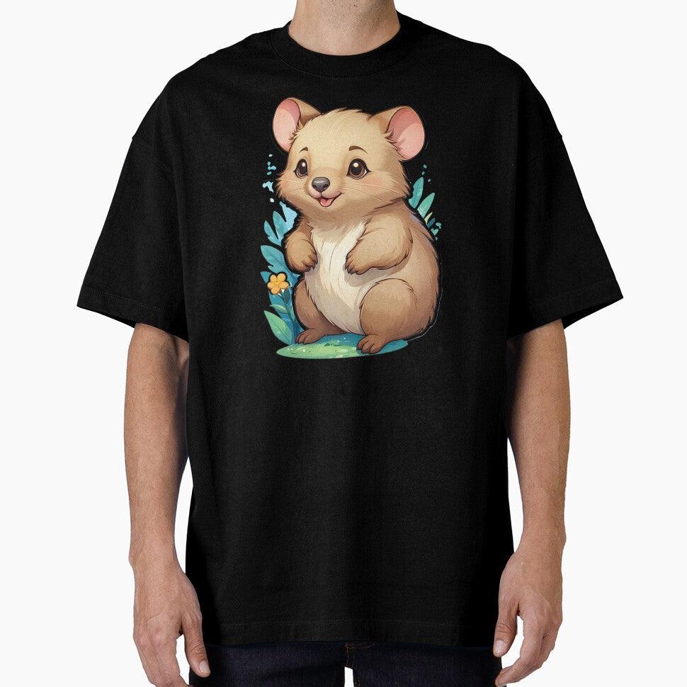 Cute Quokka Smiling by LITHREADS