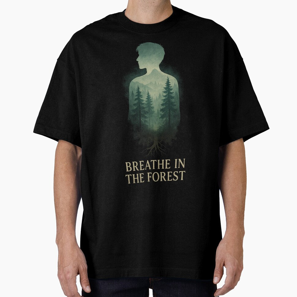 Breathe In the Forest – Nature Within Silhouette by The Midnight Fiber